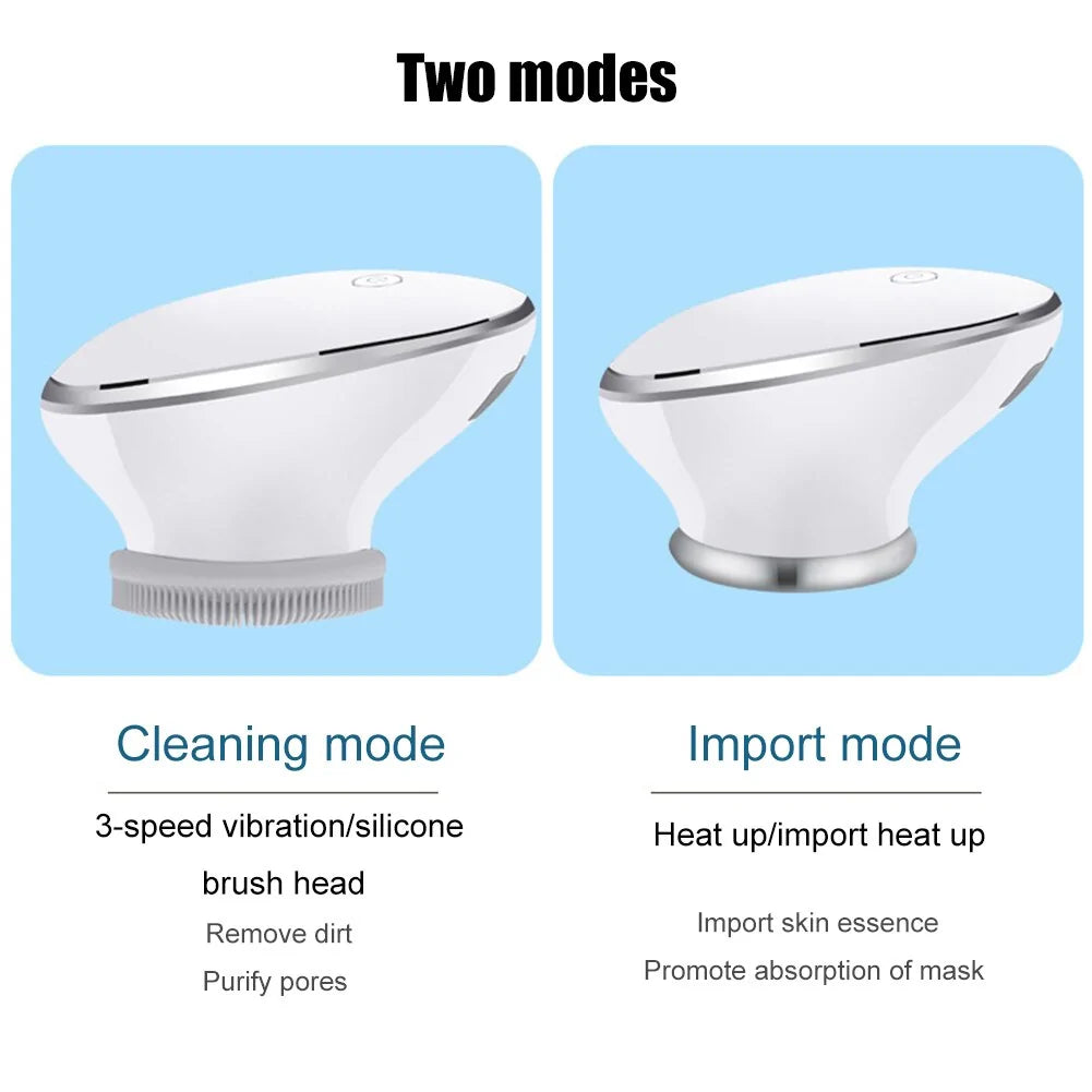 Ultrasonic Brush Facial Cleanser Tool